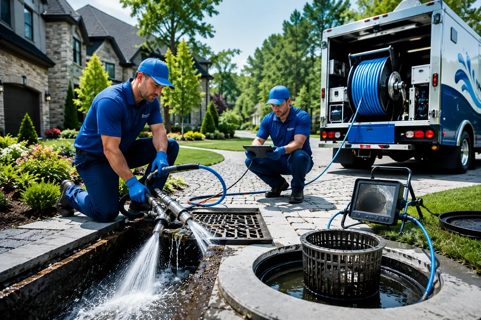 Local outdoor drain cleaning professionals in Orange, MA