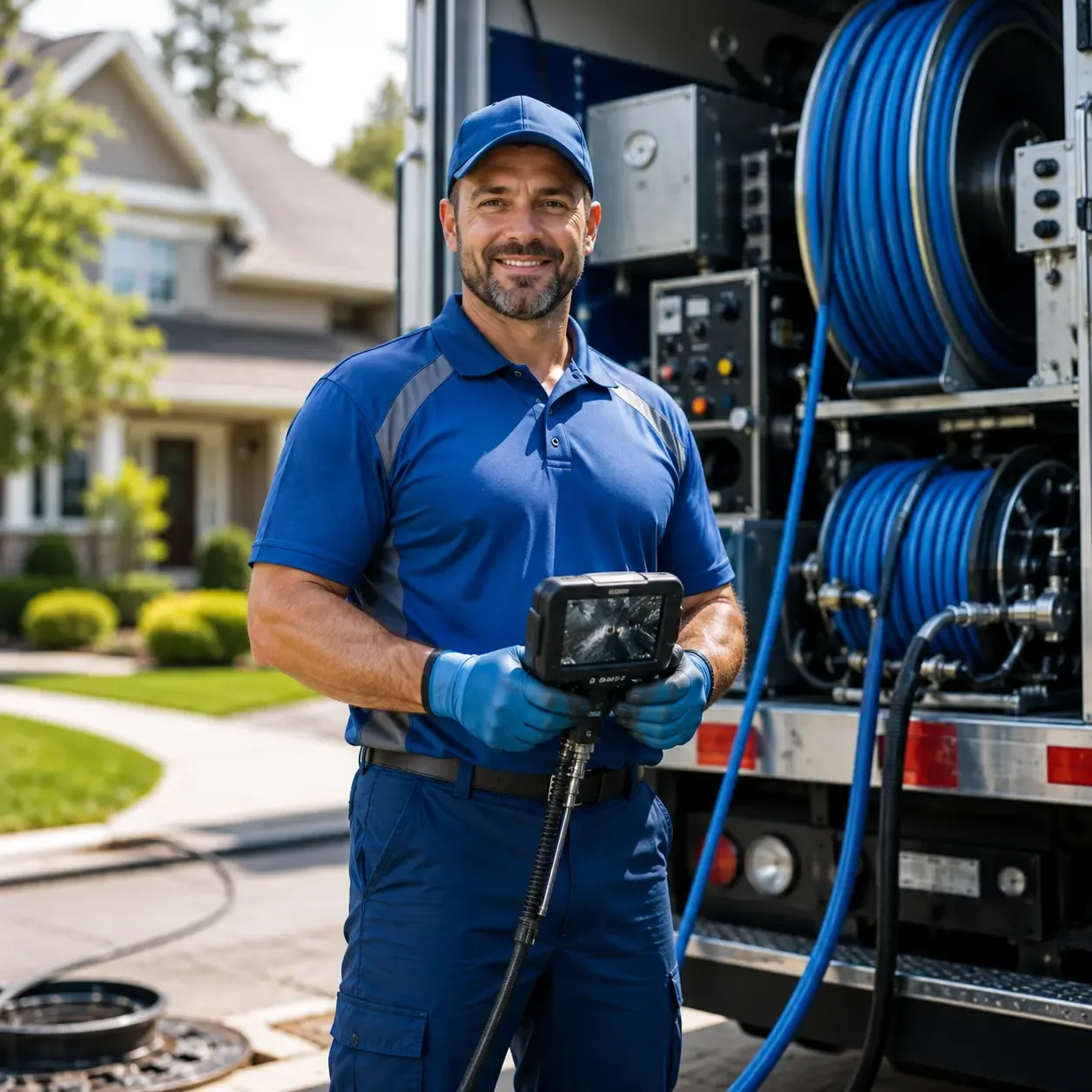 Local outdoor drain cleaning specialists in Orange, MA